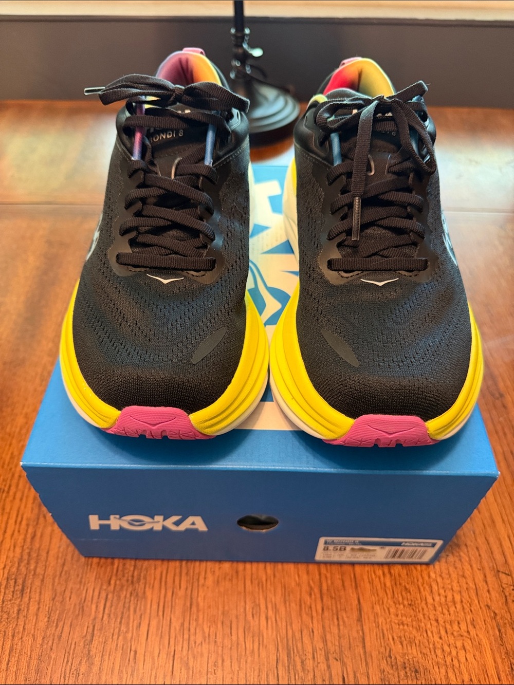 Hoka Bondi 8 Special Edition Rainbow🌈✨Walking/Running Sneakers
